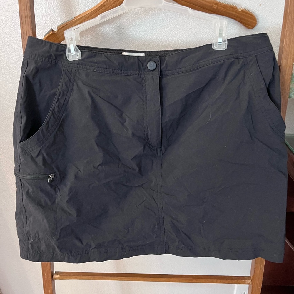 LL Bean Women's Black Casual Skirt